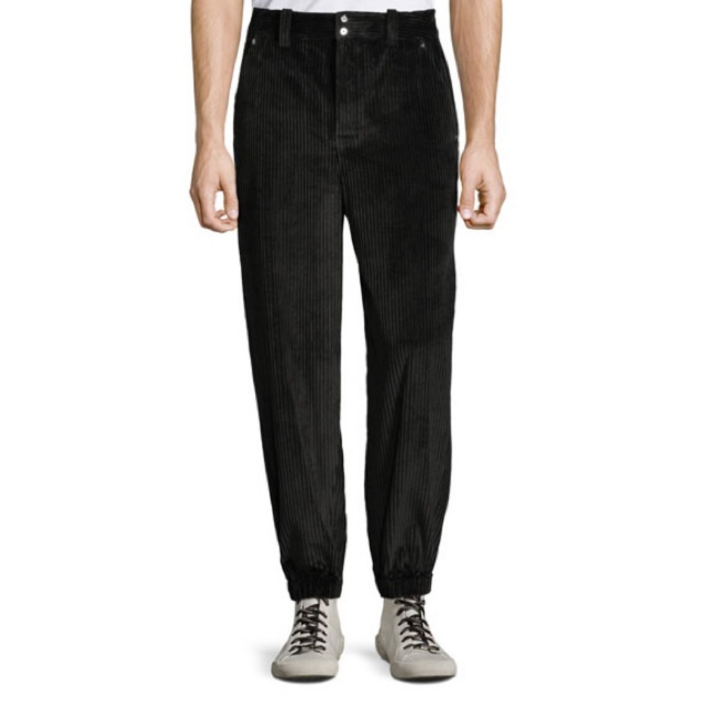 NWT Alexander Wang corduroy black pants